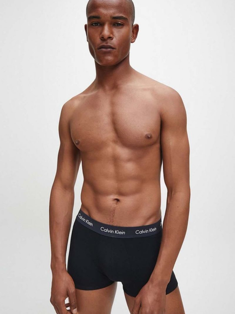 Calvin Klein Underwear 3P Low Rise Trunk 0000U2664G-XWB L 3 szt. Czarny (8719114322473) - obraz 2