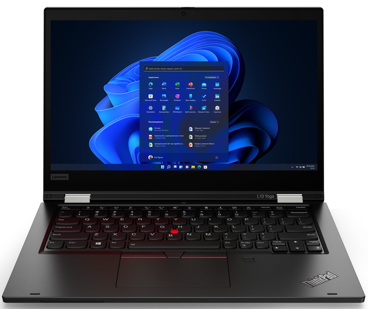 Laptop Lenovo ThinkPad L13 Yoga Gen 3 (21B5000VPB) Czarny - obraz 1