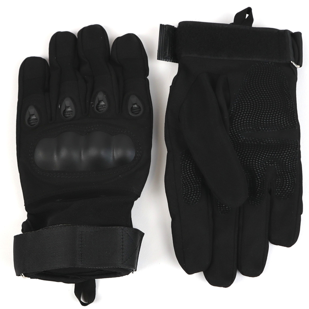Тактические рукавицы Oakley полнопалые размер М Черные - изображение 1