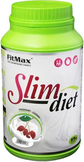 Гейнер Fitmax Slim Diet 975 г Jar Йогурт-Вишня (5902385241137) - зображення 1