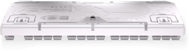 Klawiatura przewodowa Endorfy Thock TKL Pud Kailh Blue USB Onyx White (EY5A007) - obraz 12