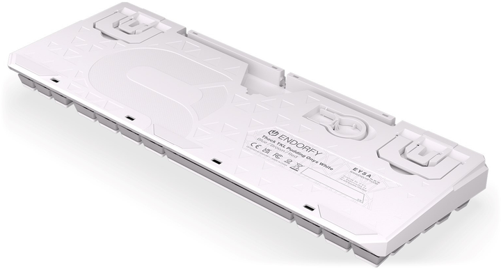 Klawiatura przewodowa Endorfy Thock TKL Pud Kailh Brown USB Onyx White (EY5A008) - obraz 13
