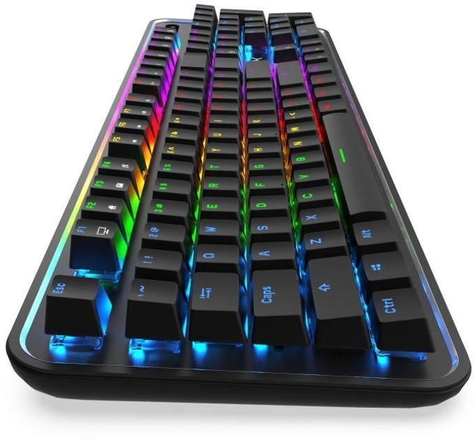 Klawiatura przewodowa Krux Comet RGB Outemu Brown USB Czarna (KRX0024) - obraz 6