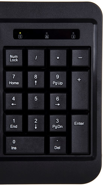 Klawiatura przewodowa Activejet K-3807S USB Czarna - obraz 5
