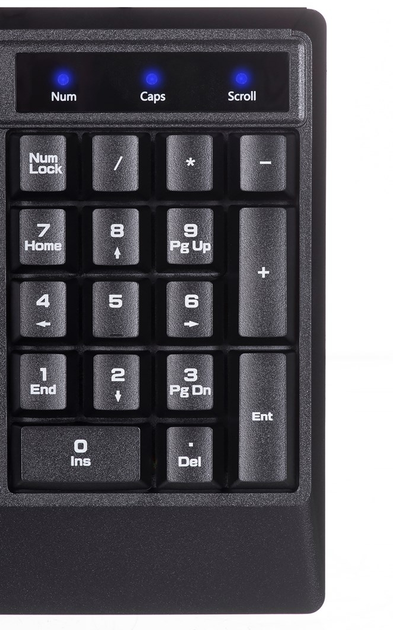 Klawiatura przewodowa Activejet K-3255 USB Czarna - obraz 7