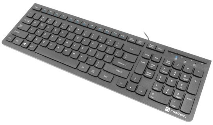Клавіатура дротова Natec Discus 2 slim USB Green (NKL-1829) - зображення 3