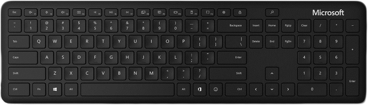 Klawiatura bezprzewodowa Microsoft Bluetooth Keyboard Czarna (QSZ-00013) - obraz 1