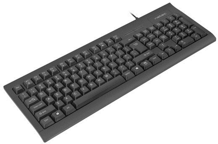 Клавіатура дротова Natec Moray USB Black (NKL-1055) - зображення 3
