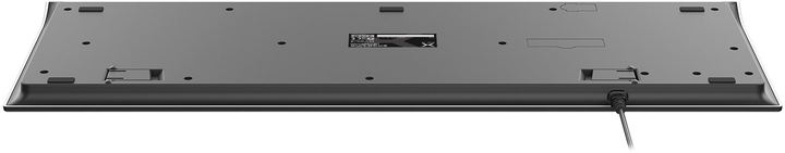 Klawiatura przewodowa Krux Ergo Line USB Czarna (KRX0072) - obraz 7