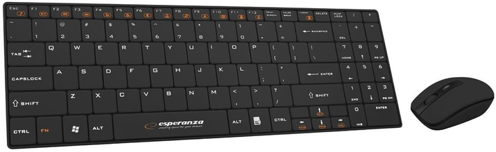 Комплект бездротовий Esperanza EK122K Wireless Black - зображення 1