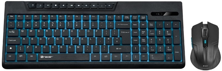 Комплект бездротовий Tracer Islander Nano RF Wireless Black (TRAKLA45286) - зображення 1