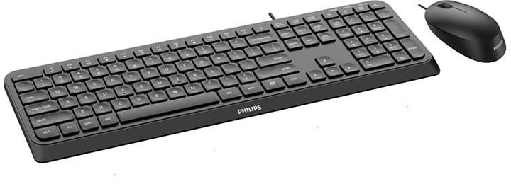 Philips 2000 series SPT6207B/00 Zestaw przewodowy USB Czarny - obraz 2