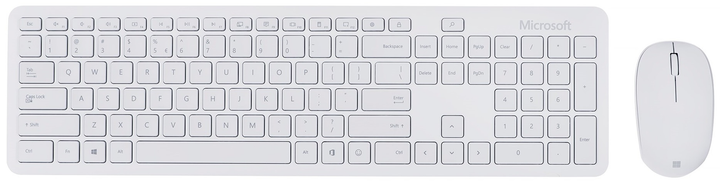 Bezprzewodowy zestaw Microsoft Desktop Bndl Bluetooth Bndl, szary (QHG-00043) - obraz 1