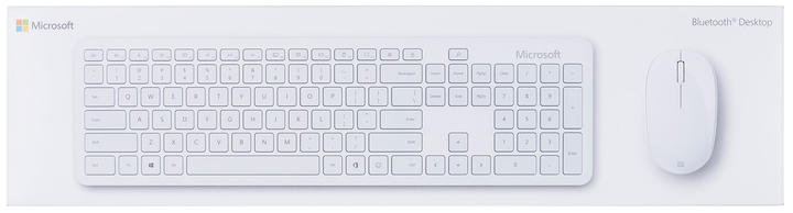 Bezprzewodowy zestaw Microsoft Desktop Bndl Bluetooth Bndl, szary (QHG-00043) - obraz 10