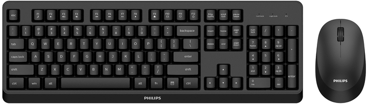 Czarny zestaw bezprzewodowy Philips SPT6307BL/00 - obraz 1
