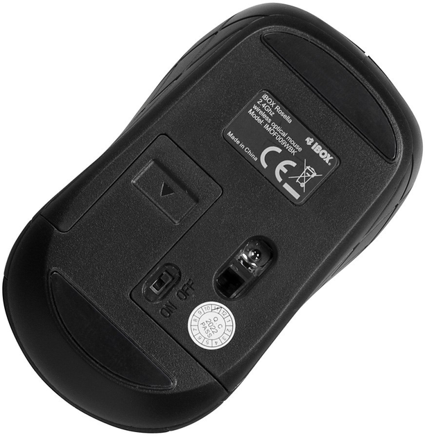 Миша Ibox i009W Rosella Pro Wireless Black (IMOF009WBK) - зображення 5