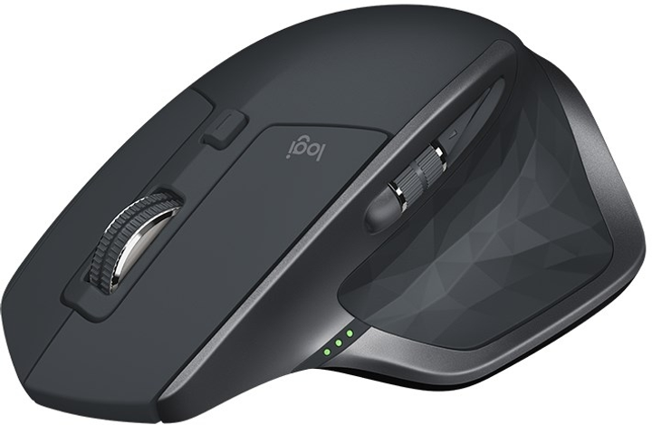 Mysz bezprzewodowa/Bluetooth Logitech MX Master 2S grafitowa (910-005966) - obraz 2