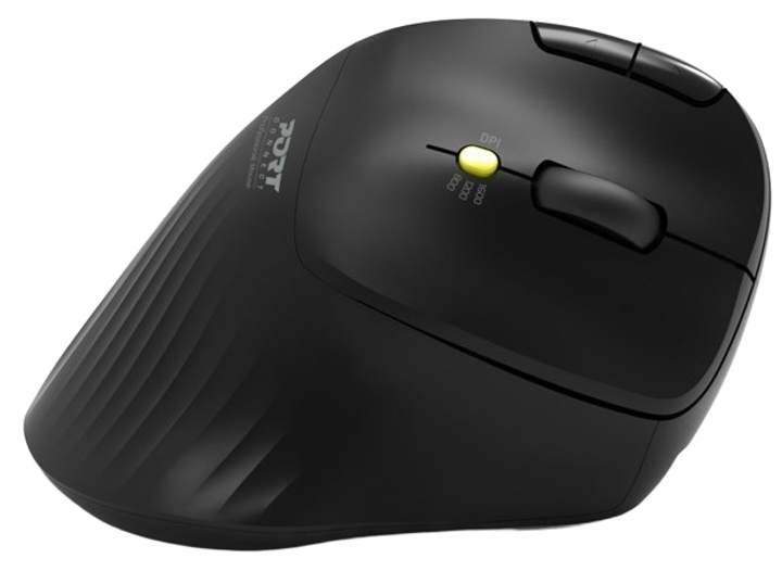 Mysz PORT Designs 900719 Trackball Wireless/Bluetooth Black (900719) - obraz 4
