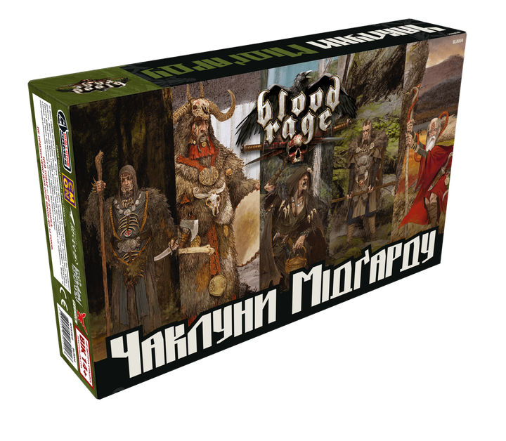 Настольная игра Geekach Ярость крови. Колдуны Мидгарда (Blood Rage: Mystics of Midgard) - изображение 2