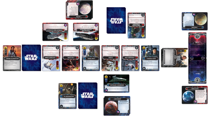 Настольная Geekach Звездные войны. Колодостроительная игра (Star Wars: The Deckbuilding Game) - изображение 4