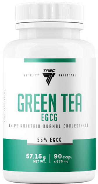 Экстракт зеленого чая Trec Nutrition Green Tea EGCG 90 капсул ...