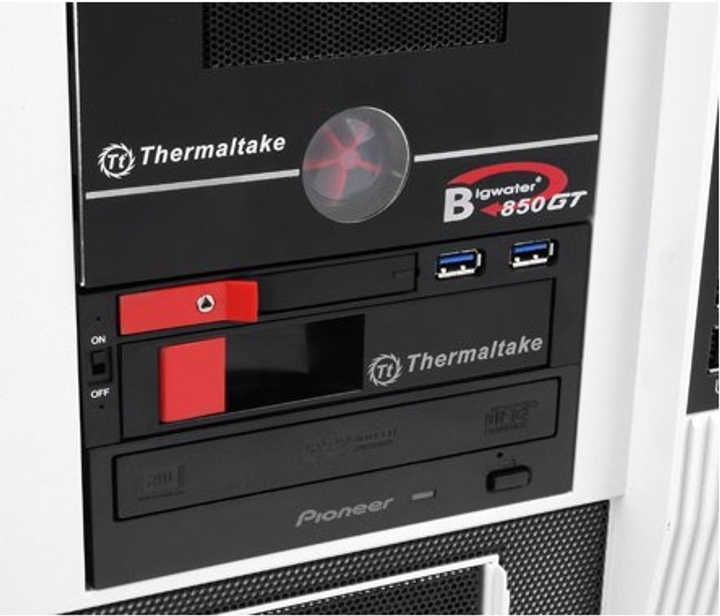 Adapter Thermaltake ST0026Z panel wnęki napędu 2.5/3.5" Bezel panel czarny (ST0026Z) - obraz 10