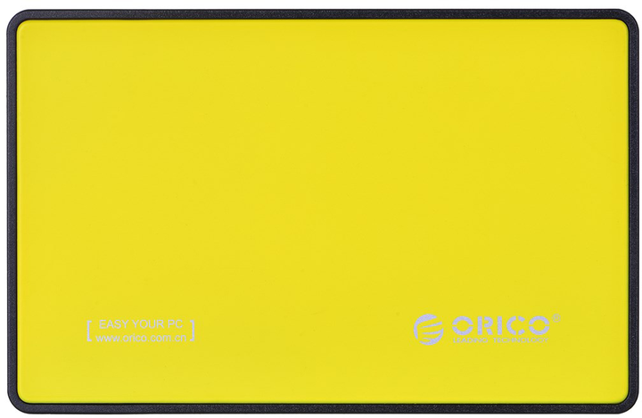 Kieszeń zewnętrzna Orico 2.5" OBUDOWA HDD/SSD USB-A 3.0 ALU Żółta (2588US3-V1-OR-EP) - obraz 2