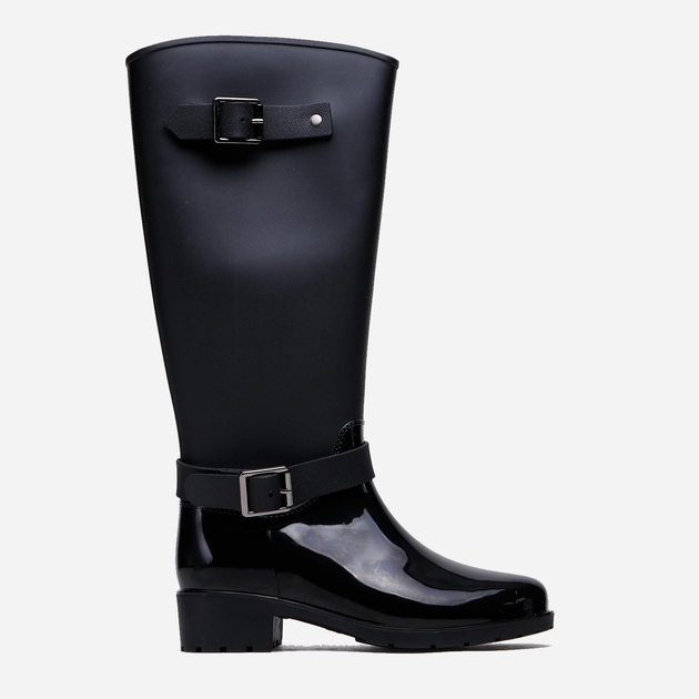 Женские резиновые сапоги высокие AJ1126-10 36 Черные (5903698842714 ...