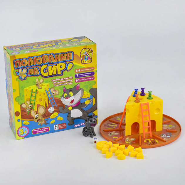 Настольная игра "Охота на сыр" 4FUN Game Club 7235 – фото, отзывы ...