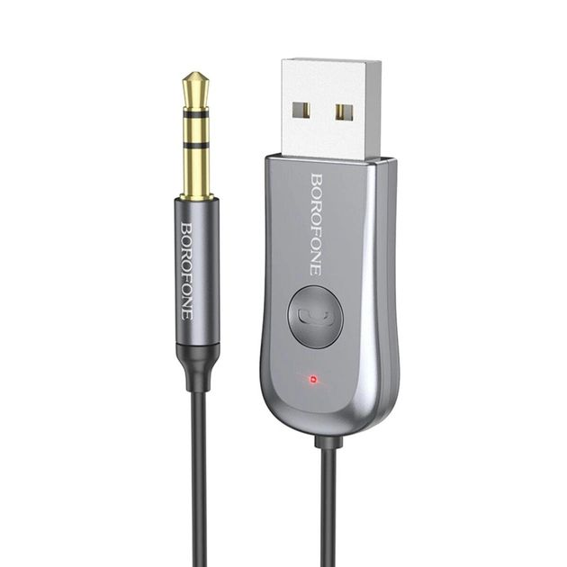 Bluetooth ресивер в автомобіль BOROFONE BC44 Soul Car AUX BT5.5 ...