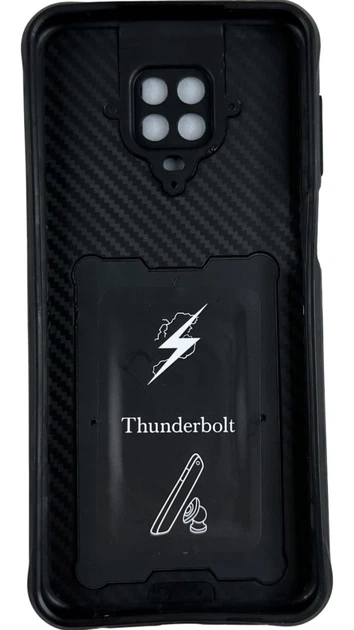 Чохол Camshield з кільцем-підставкою на Xiaomi Redmi Note 9 Pro чорний - Фото 3 Чохол Camshield з кільцем-підставкою на Xiaomi Redmi Note 9 Pro чорний - зображення 3