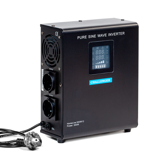 ИБП с правильной синусойдой Challenger HomeLine 500W12 (350W) - изображение 2