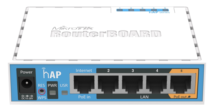 Маршрутизатор MikroTik hAP RB951Ui-2ND - зображення 10