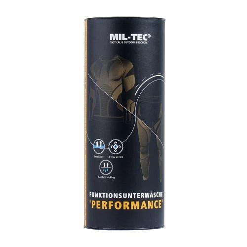 Термобілизна демісезонна Sturm Mil-Tec Functional Underwear Performance Sturm Mil-Tec Black 2XL/3XL (Чорний) - зображення 9