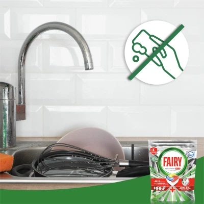 Таблетки для посудомийних машин Fairy Platinum Plus All In One Lemon 60 шт. (8001090952158) - зображення 2