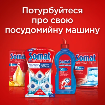 Таблетки для посудомийних машин Somat All in 1 24 шт. (9000101347777) - Фото 9 Таблетки для посудомийних машин Somat All in 1 24 шт. (9000101347777) - зображення 9