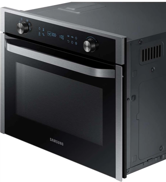 Вбудована мікрохвильова піч Samsung NQ50K5130BS - зображення 3