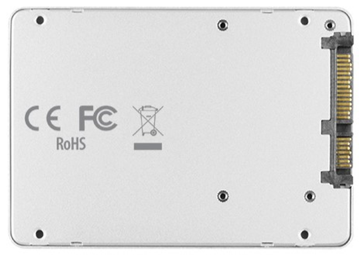 Внутрішня кишеня Axagon для SSD 2.5" SATA Silver (RSS-M2SD) - зображення 4