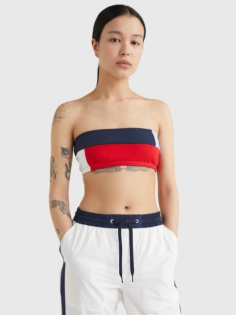 Топ женский Tommy Hilfiger 864573835 S Разноцветный (1159775654) - Фото 1 Топ женский Tommy Hilfiger 864573835 S Разноцветный (1159775654) - изображение 1