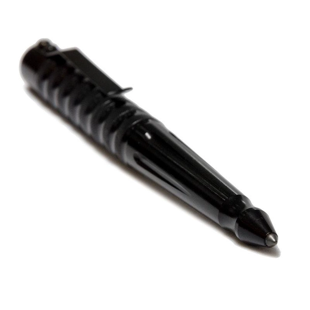 Тактична Ручка Tactical Pen "Snake bite" зі Склорізом Чорна - зображення 2