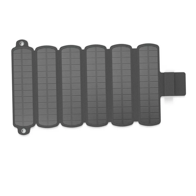 Солнечная панель складная портативная VHG ES-B01 6W 5V/1200mA Foldable Solar Panel Black - изображение 5