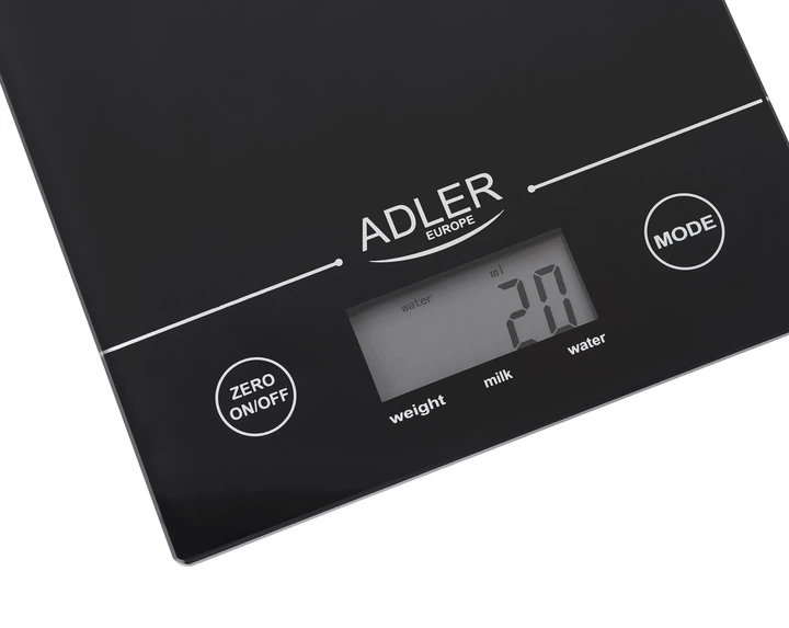 Весы кухонные Adler AD 3138 black - изображение 3