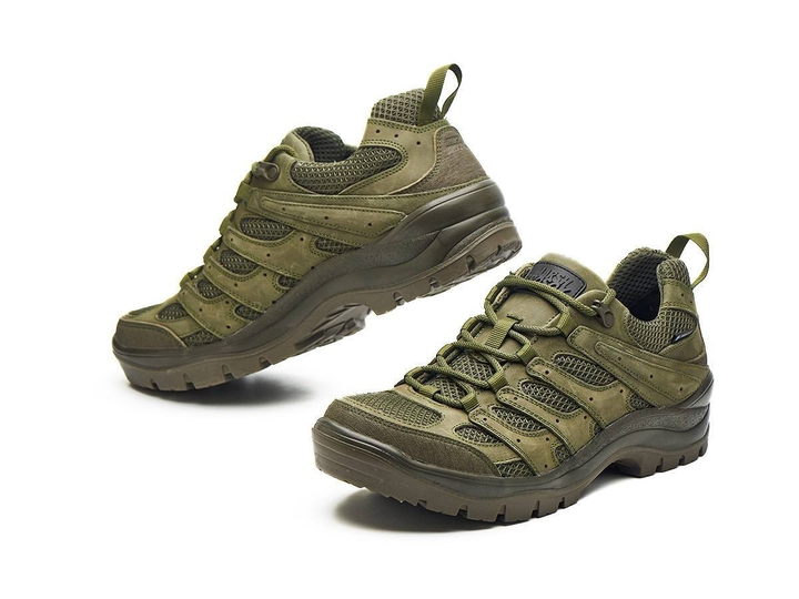 Тактичні літні кросівки Marsh Brosok 47 олива/сітка 407 OL.ST47 - зображення 1