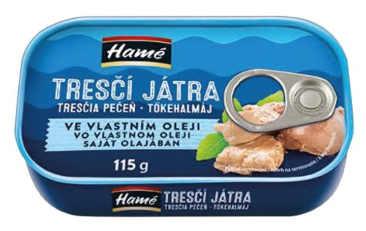 Печень трески Нame 115 г – купить в Украине - ROZETKA. Печень трески ...