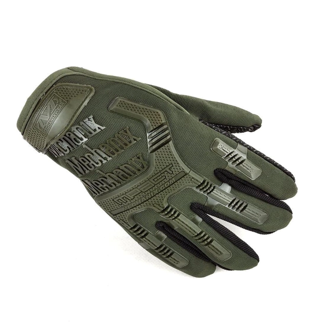 Перчатки тактические (ЗПТ-505-32) Зеленый, L - изображение 1