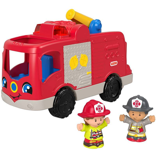 Пожежна машина Fisher-Price Маленький дослідник Little People (887961961355) - зображення 1