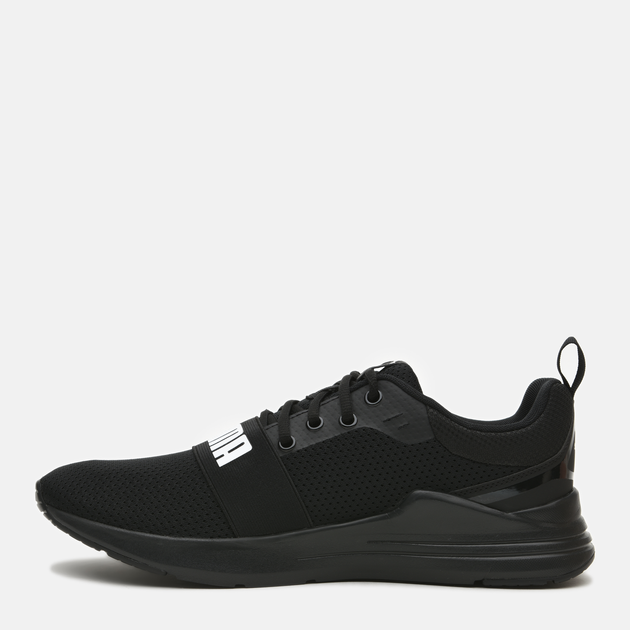 Buty sportowe męskie z siatki na platformie do kostki lekkie Puma Wired Run 37301501 42.5 (8.5 UK) 27.5 cm Czarne (4062453108500) - obraz 3