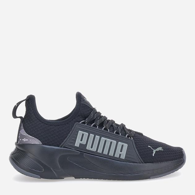 Чоловічі кросівки для бігу Puma Softride Premier Slip On Tiger Camo 37802801 46 (11UK) 30 см Чорні (4065452440404) - зображення 1