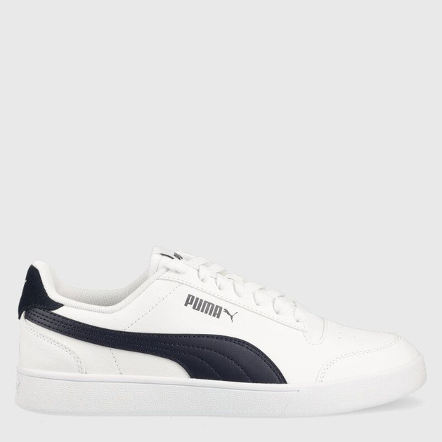 Tenisówki męskie z eko skóry do kostki Puma Caven 38081002 44 (9.5UK) 28.5 cm Białe (4063698526463) - obraz 1