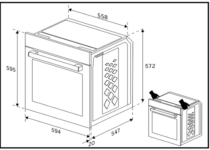 Духова шафа електрична BEKO BVM34500B - зображення 7